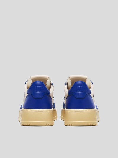 Autry Sneaker | Medalist Canvas Sneaker royal-blau-beige AULM LC02 | AULM LC02 blue / ADAM/EVE