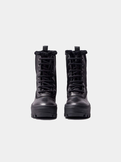 Mackage Stiefel & Boots | Lammfell gefütterter Boot HERO in schwarz | HERO-W black-1 / ADAM/EVE