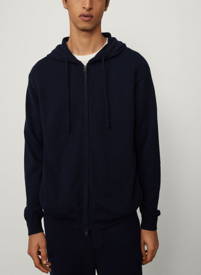 Emerson Hooded Zip  Sweater