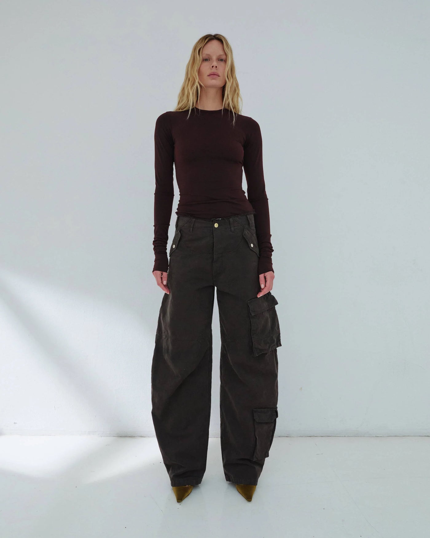 Cargo trousers Rosalind military green