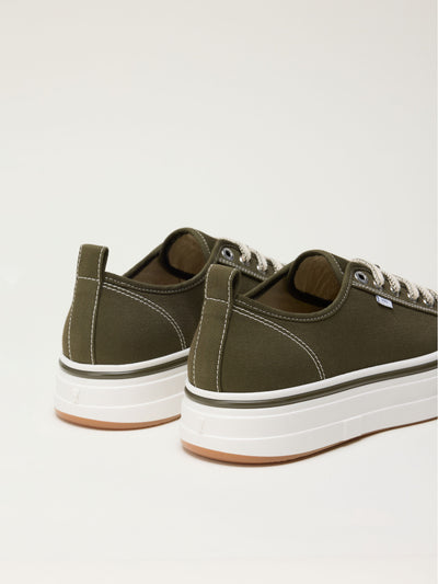 Low-Top-Sneaker 1980 in olive