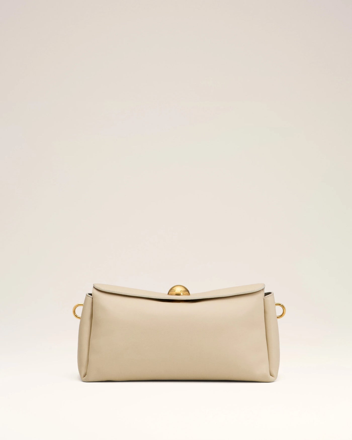 Carrousel Bag aus Leder in ginger-chalk-beige