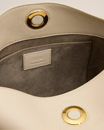 Carrousel Bag aus Leder in ginger-chalk-beige