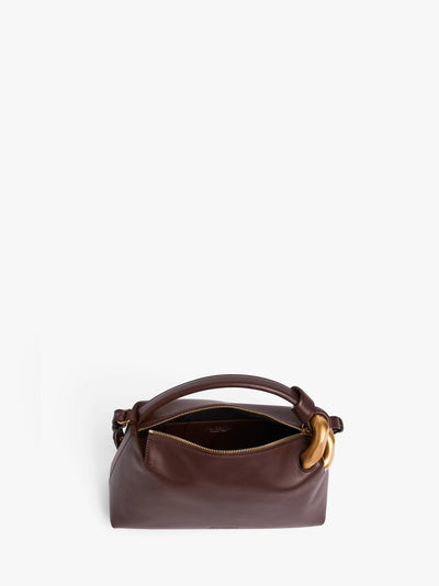 JWA small Corner Bag Tasche in Walnuss dunkelbraun