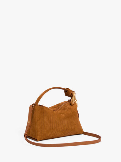 JWA small Corner Bag Tasche in caramel cognac