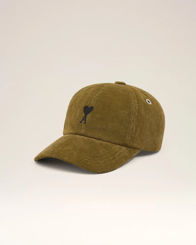 Cord Cap de Coeur in bronze-grün-schwarz