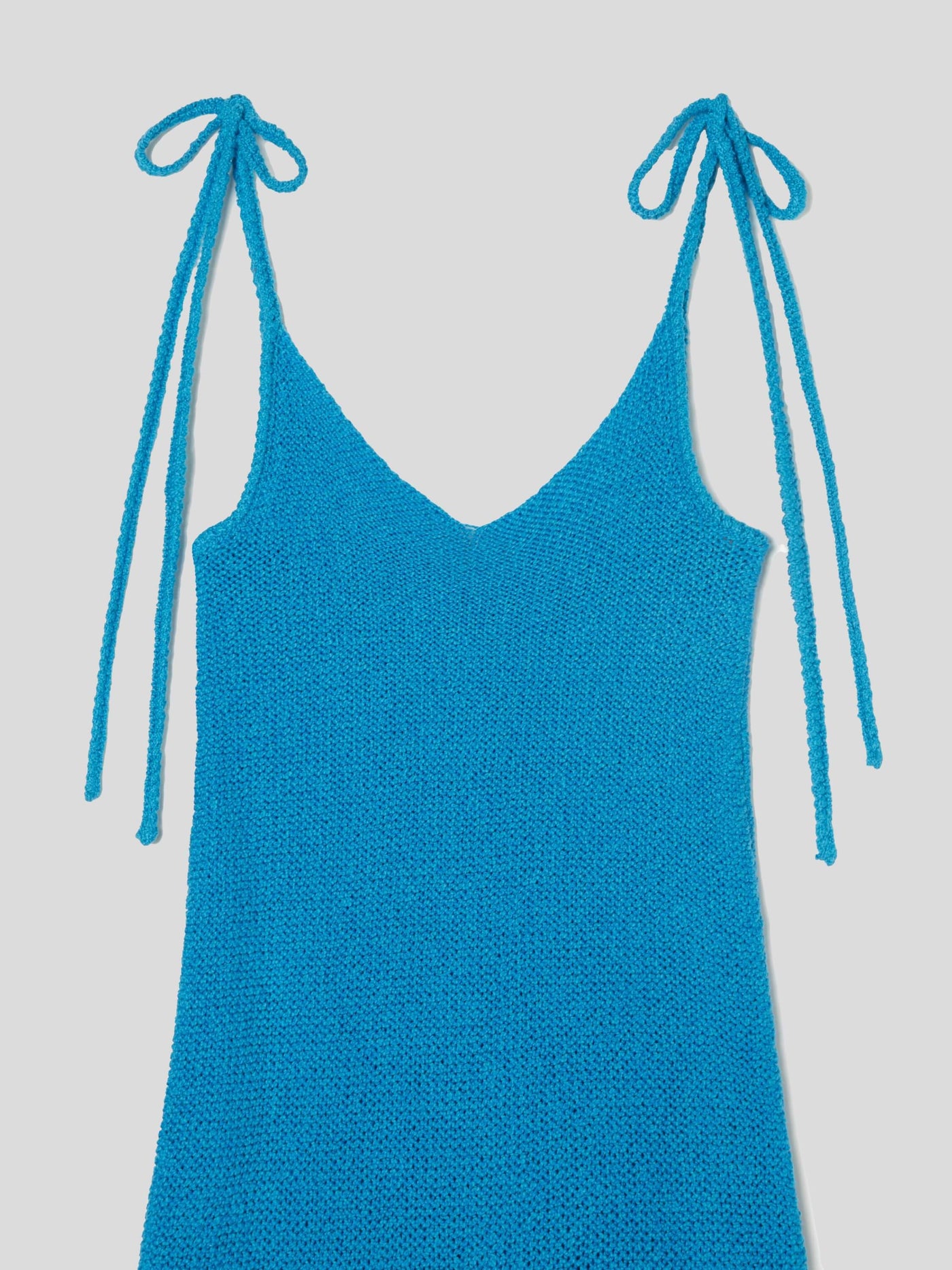 ALANUI Kleider | Strickkleid "Sunset at the Beach" blau | LWHI040S23KNI0014045 S / ADAM/EVE