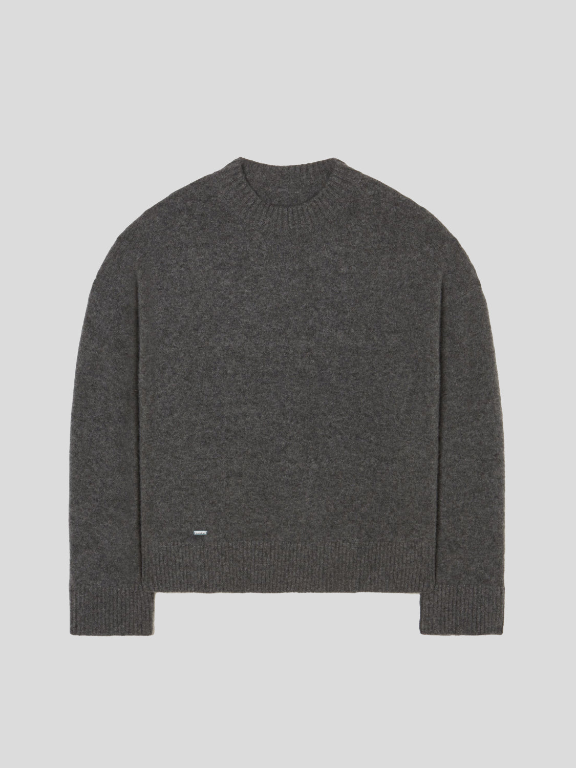 ALANUI Pullover & Strick | Feinster Kaschmir Sweat-Pullover in thunderstorm grau | LWHE067F23KNI0010600 / ADAM/EVE