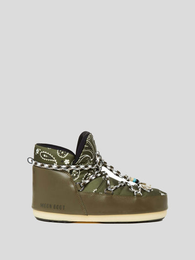 ALANUI Schuhe | Bandana Moonboot Full-Moon military grün | LWIE003F22FAB0015685 military / ADAM/EVE