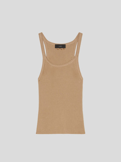 ALANUI Shirts & Tops | Strick Tank Top back in the 90S sand | LWHA103S23KNI0011717 S / ADAM/EVE