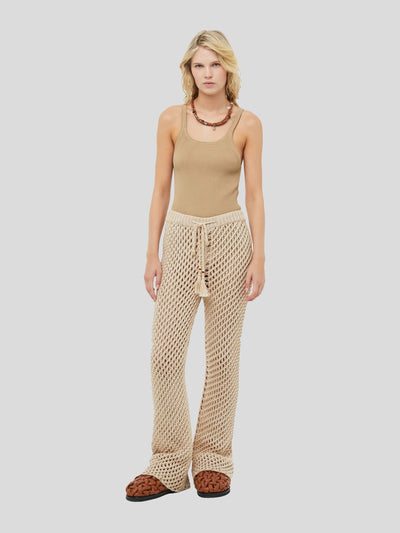 ALANUI Shirts & Tops | Strick Tank Top back in the 90S sand | LWHA103S23KNI0011717 S / ADAM/EVE
