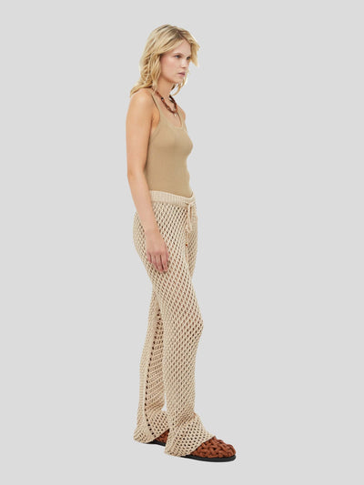 ALANUI Shirts & Tops | Strick Tank Top back in the 90S sand | LWHA103S23KNI0011717 S / ADAM/EVE
