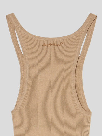 ALANUI Shirts & Tops | Strick Tank Top back in the 90S sand | LWHA103S23KNI0011717 S / ADAM/EVE