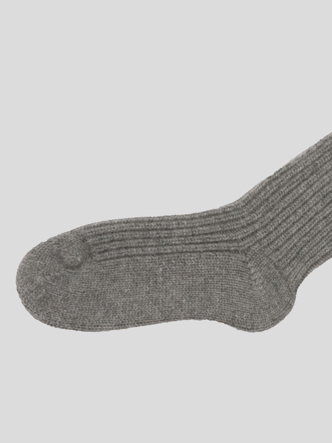 ALANUI Socken | Gerippte Kaschmir Socken in thunderstorm grau | LWRA010F23KNI0010600 / ADAM/EVE