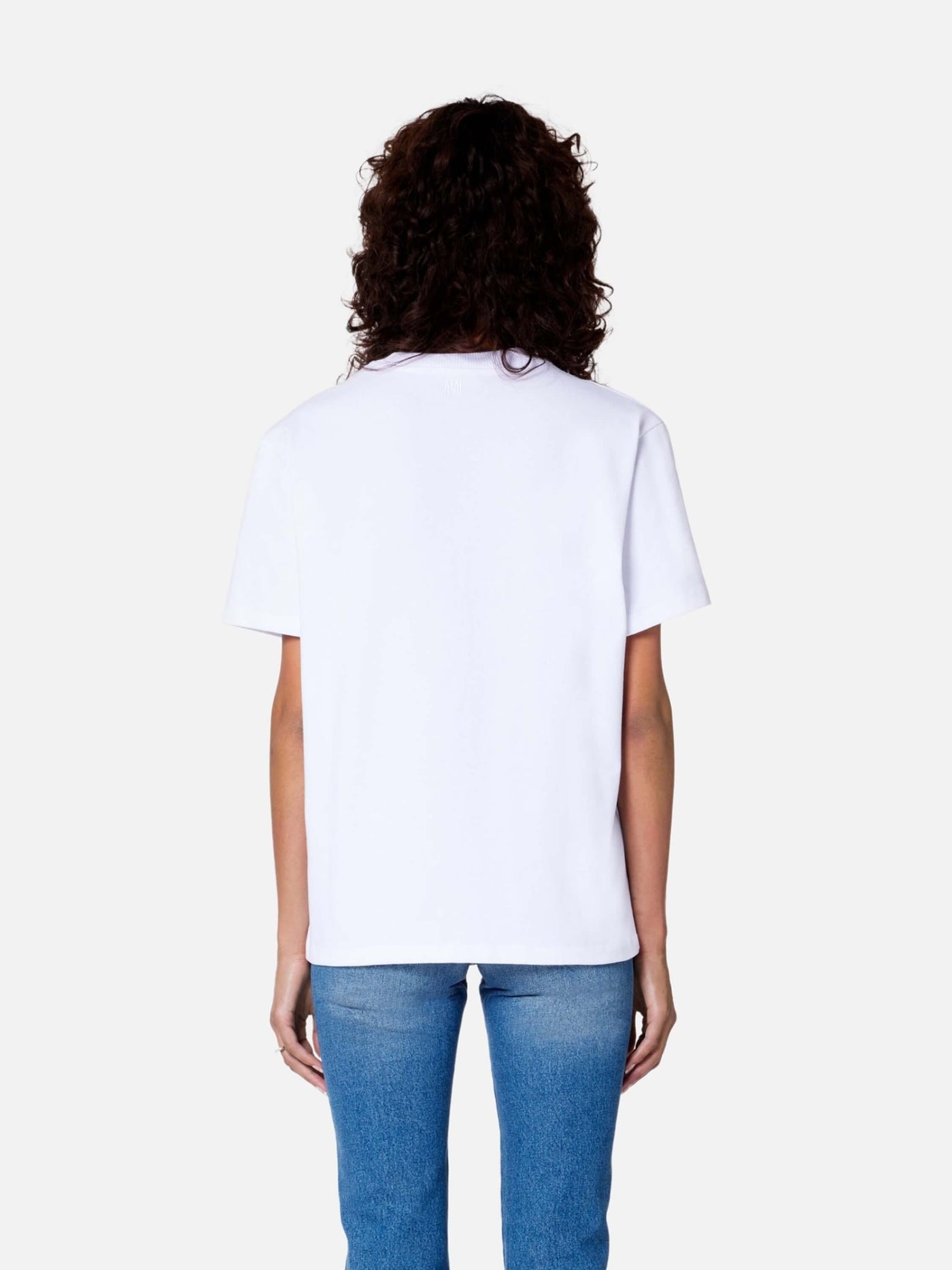 AMI Paris Shirts & Tops | T-Shirt AMI Paris weiß | UTS014.701 251 white / ADAM/EVE