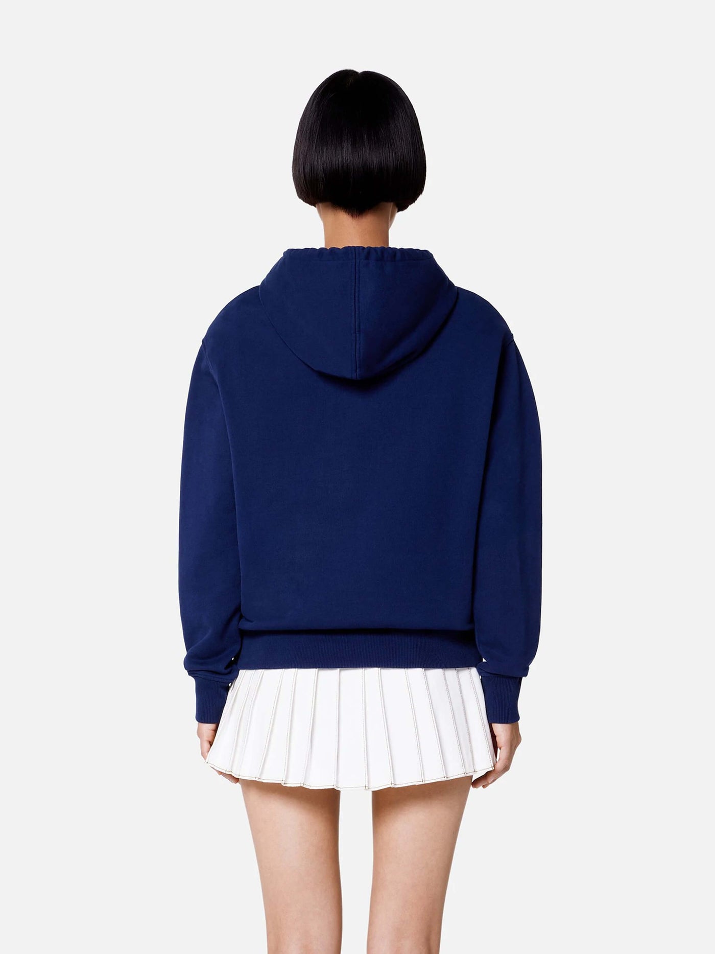 AMI Paris Sweat | Hoodie de Coeur navy | USW200.730 254 bleu nautique / ADAM/EVE