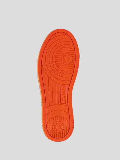 Autry Sneaker | Mid Top Sneaker Medalist orange AUMM WB21 | AUMM WB21 tangerine / ADAM/EVE