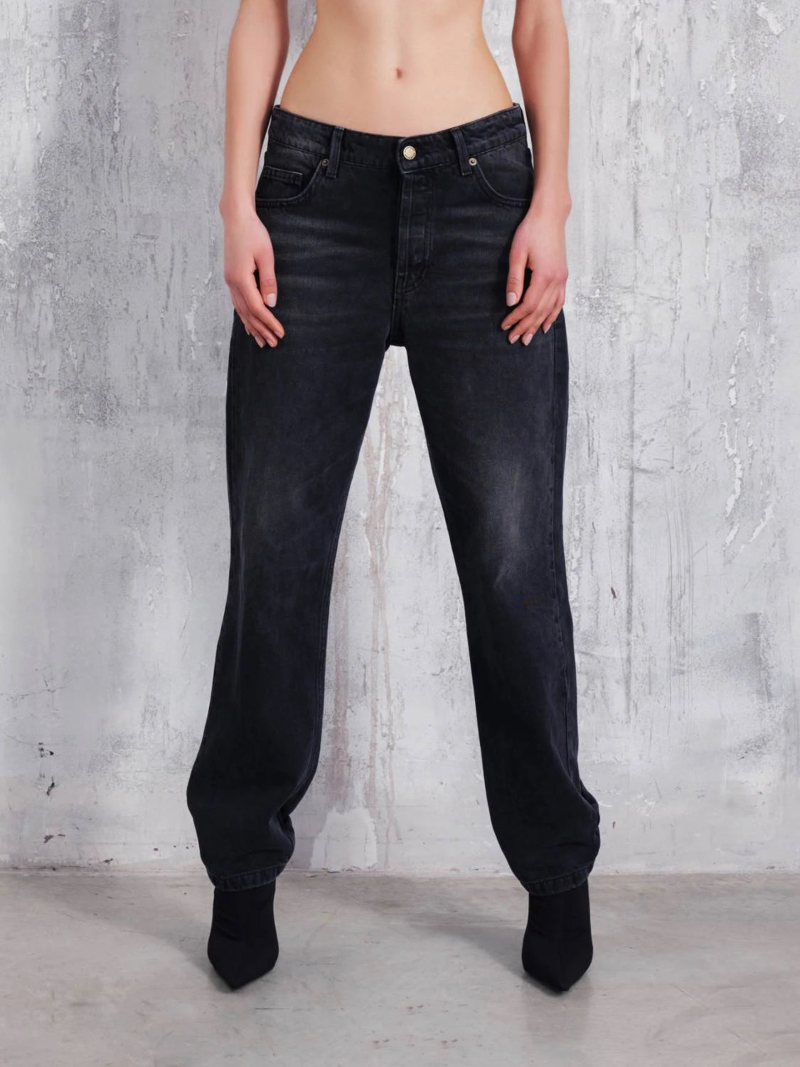 Darkpark Jeans | Jeans Liz used schwarz | WTR21 DBK01 W102 / ADAM/EVE