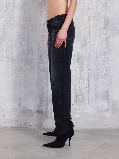 Darkpark Jeans | Jeans Liz used schwarz | WTR21 DBK01 W102 / ADAM/EVE