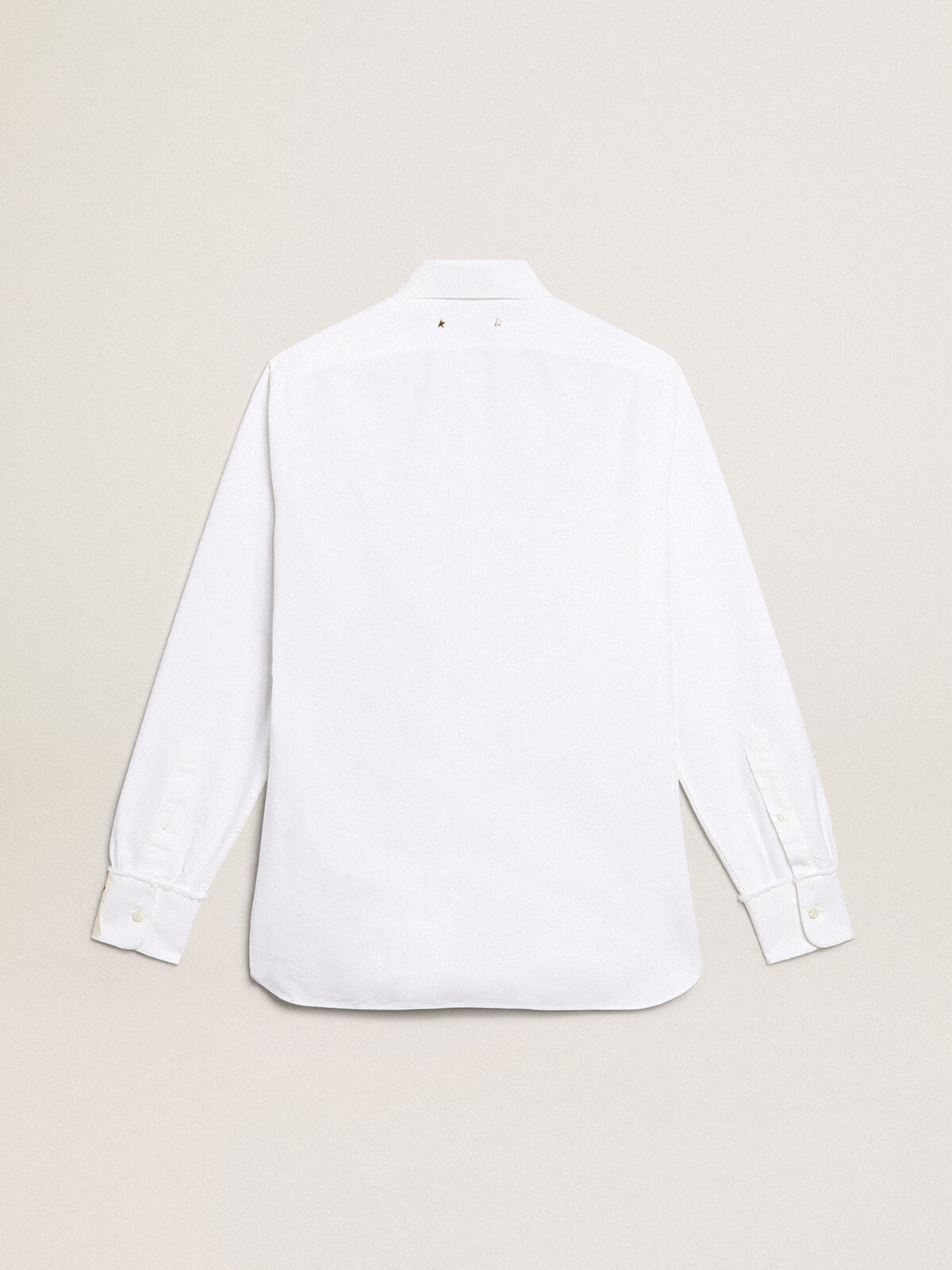 Golden Goose Hemden | Oxford Baumwollhemd weiß | GMP00246.P000681.10189 / ADAM/EVE