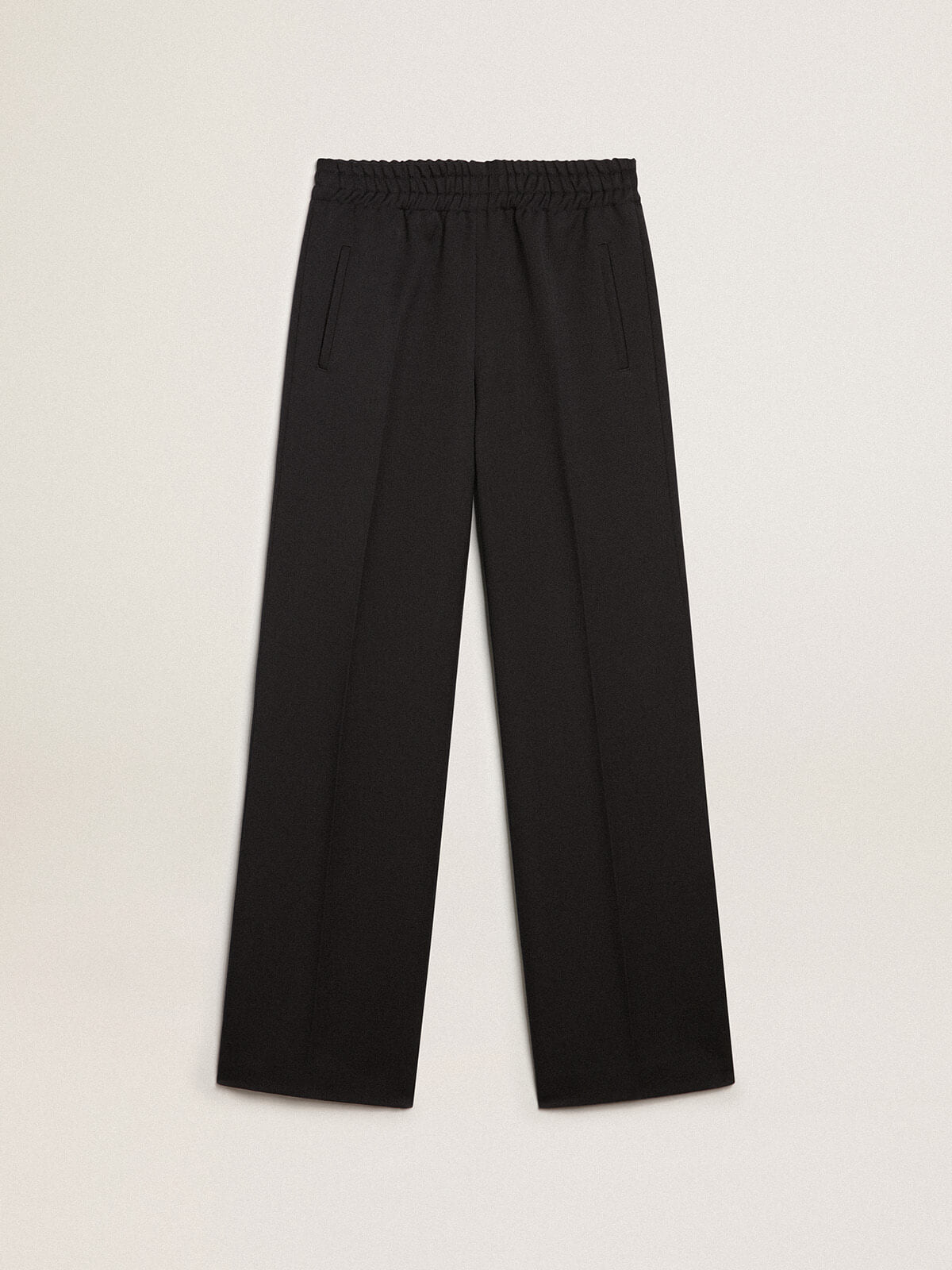Golden Goose Hosen | Hose Jogger aus Wollgabardine in dunkelblau | GWP00821.P000620.50486 / ADAM/EVE