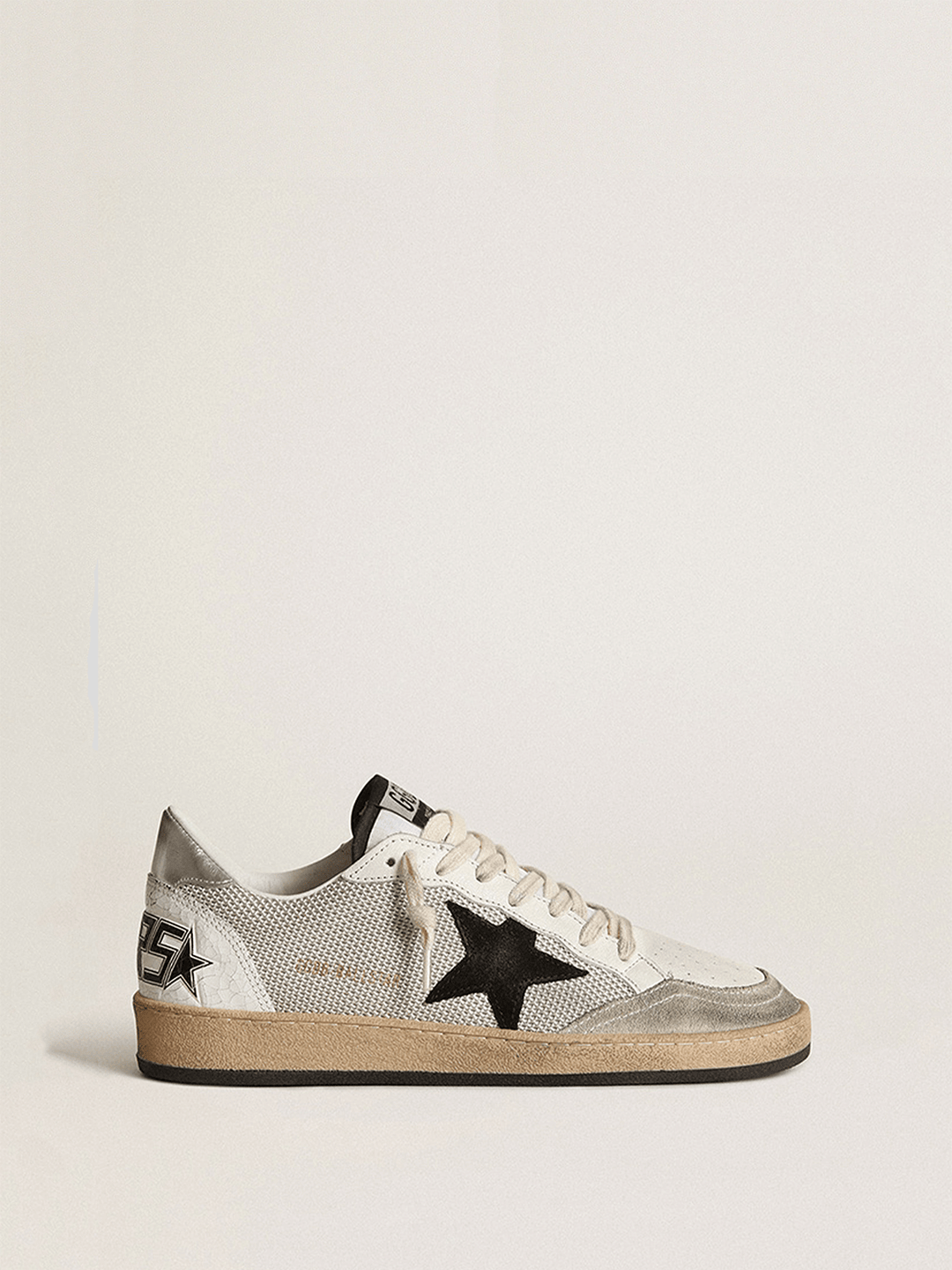 スニーカー Golden  SNEAKER \"BALL STAR\" (GWF00117 F00078380608) Women's Ball Star with gold star and heel tab