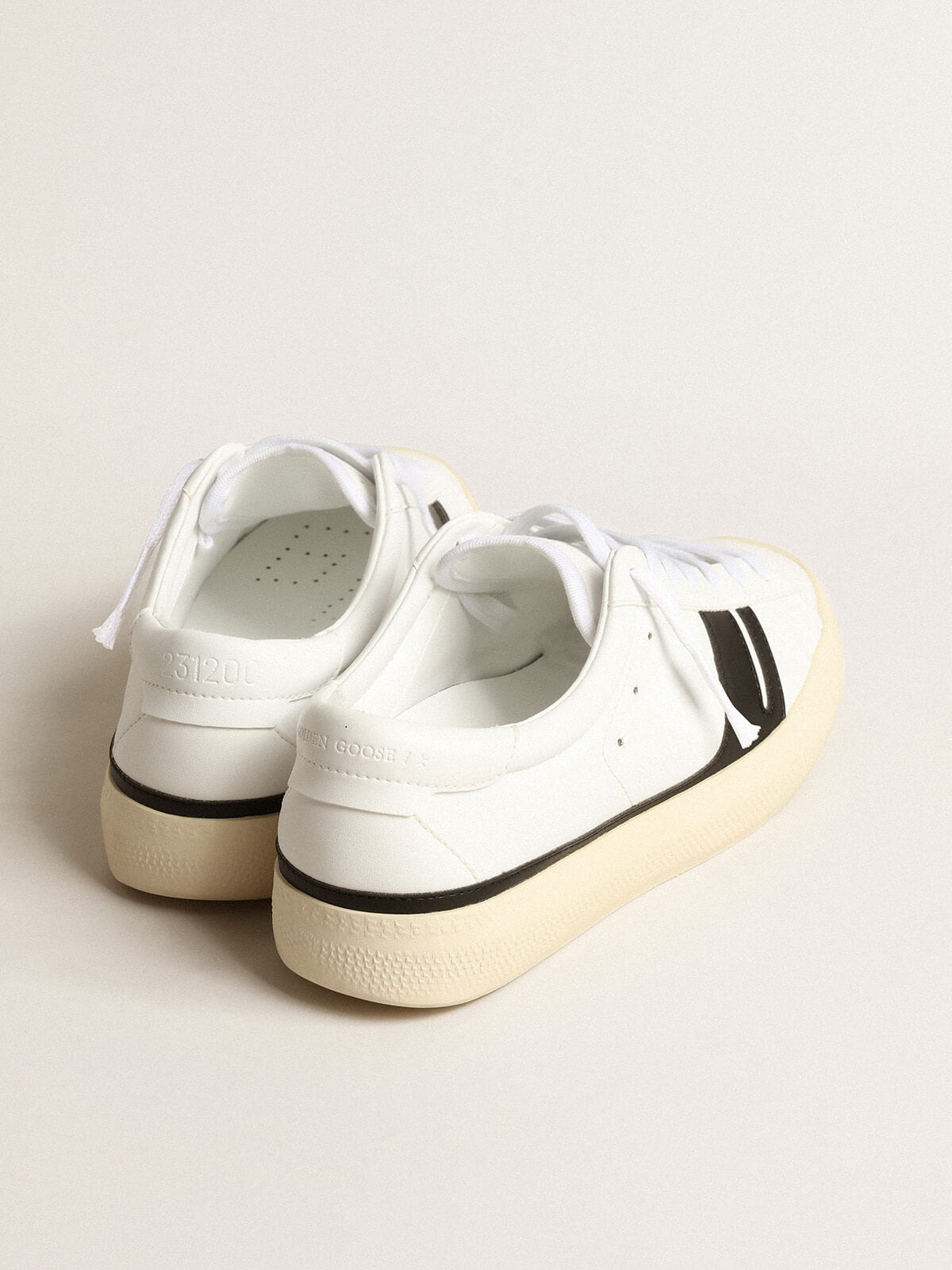 Golden Goose Sneaker | Yatay-Sneaker Model 1B weiß-schwarz | GUF00453.F003968.10283 / ADAM/EVE