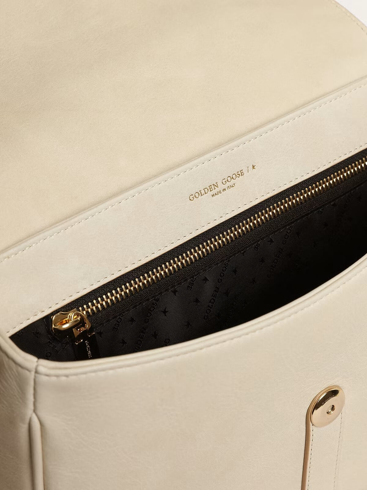 Golden Goose Taschen | Medium Sally Bag in creme-beige | GWA00379.A000506.11351 / ADAM/EVE