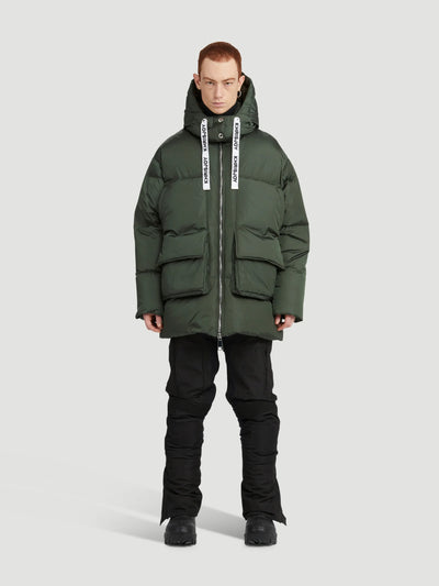 Khrisjoy Daunenmäntel | Daunenparka New Matt military-olive | CFPM016 DIS MIL32 / ADAM/EVE