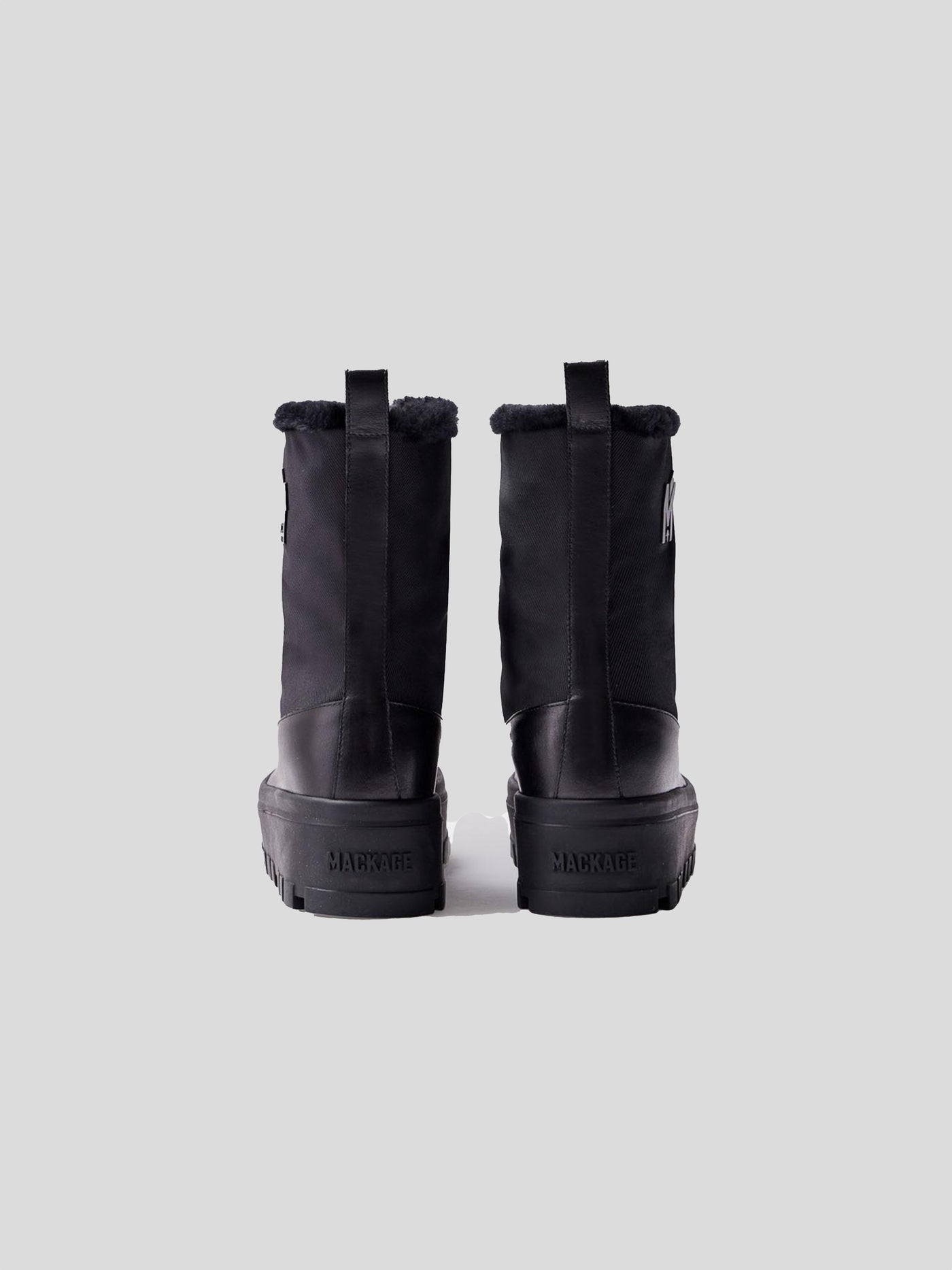 Mackage Stiefel & Boots | gefütterter Lammfell Boot HERO in schwarz | HERO-M black-1 / ADAM/EVE