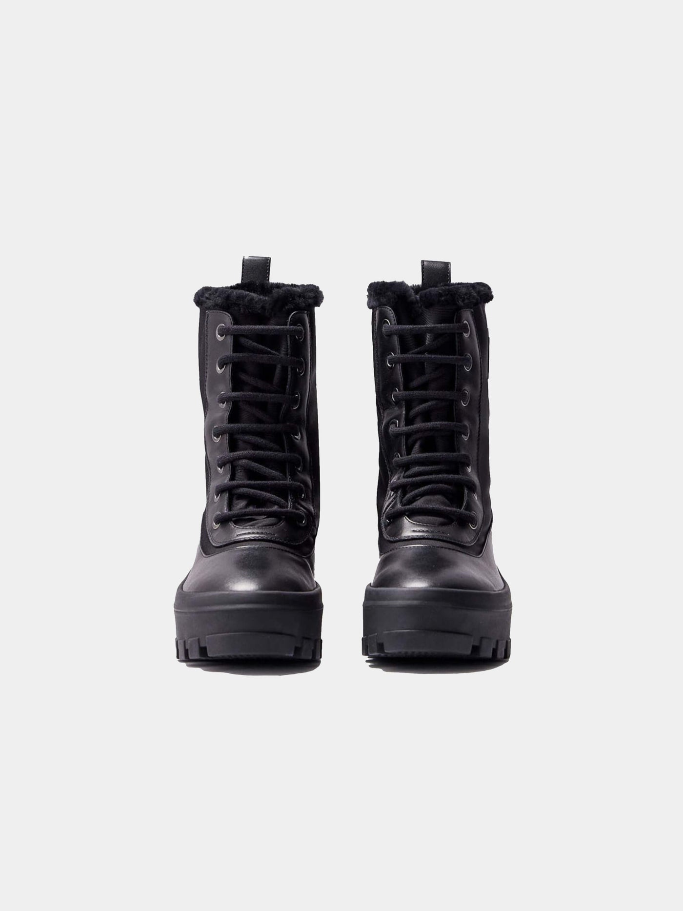 Mackage Stiefel & Boots | Lammfell gefütterter Boot HERO in schwarz | HERO-W black-1 / ADAM/EVE