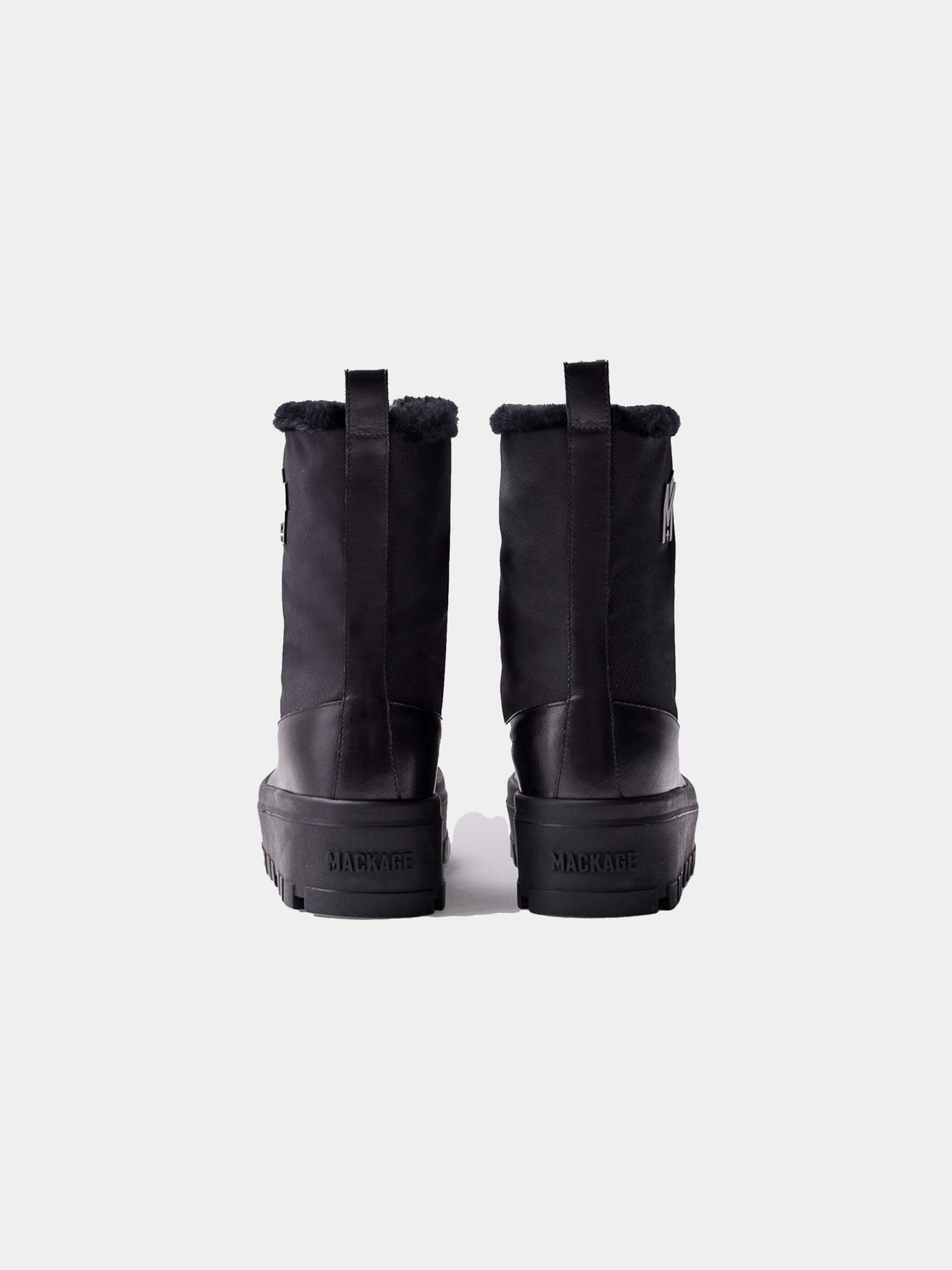 Mackage Stiefel & Boots | Lammfell gefütterter Boot HERO in schwarz | HERO-W black-1 / ADAM/EVE