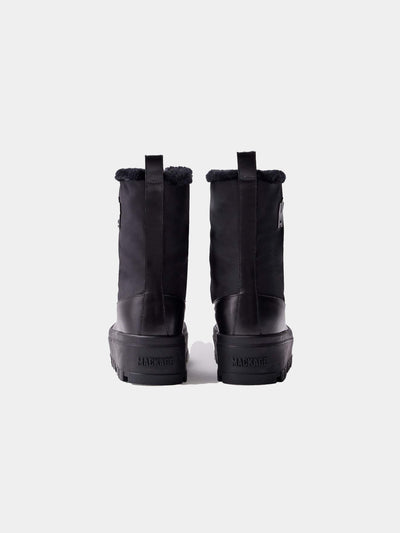 Mackage Stiefel & Boots | Lammfell gefütterter Boot HERO in schwarz | HERO-W black-1 / ADAM/EVE