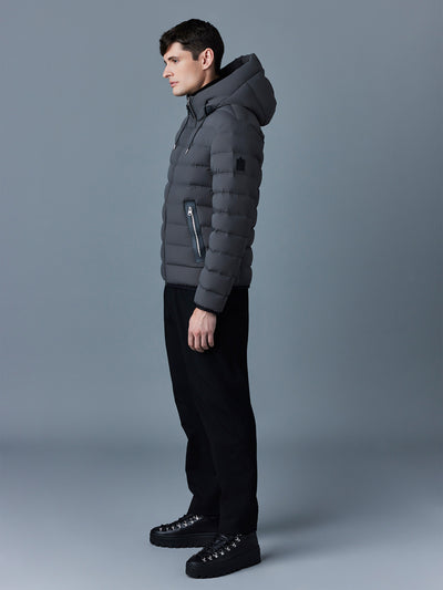 Stretch-Daunenjacke Jack in carbon-grau