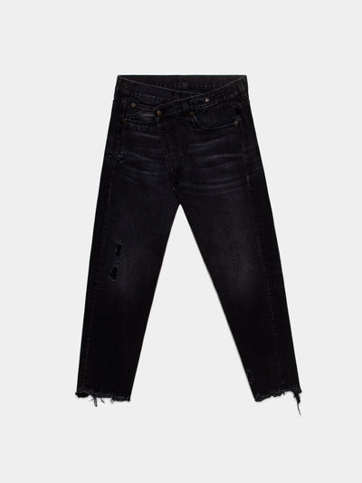 R13 Jeans | Cross Over Jeans - Jake Black | W2048-394 101A jake black-0 / ADAM/EVE