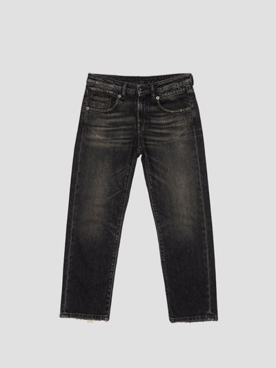 R13 Jeans | Jeans Boy straight abbey-schwarz | R13 W0093-D152A / ADAM/EVE