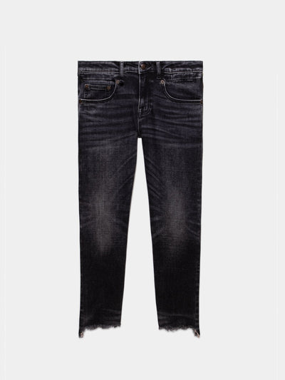 R13 Jeans | Jeans "Boy straight" in morrison schwarz | R13 W0091 816B morrison black-0 / ADAM/EVE