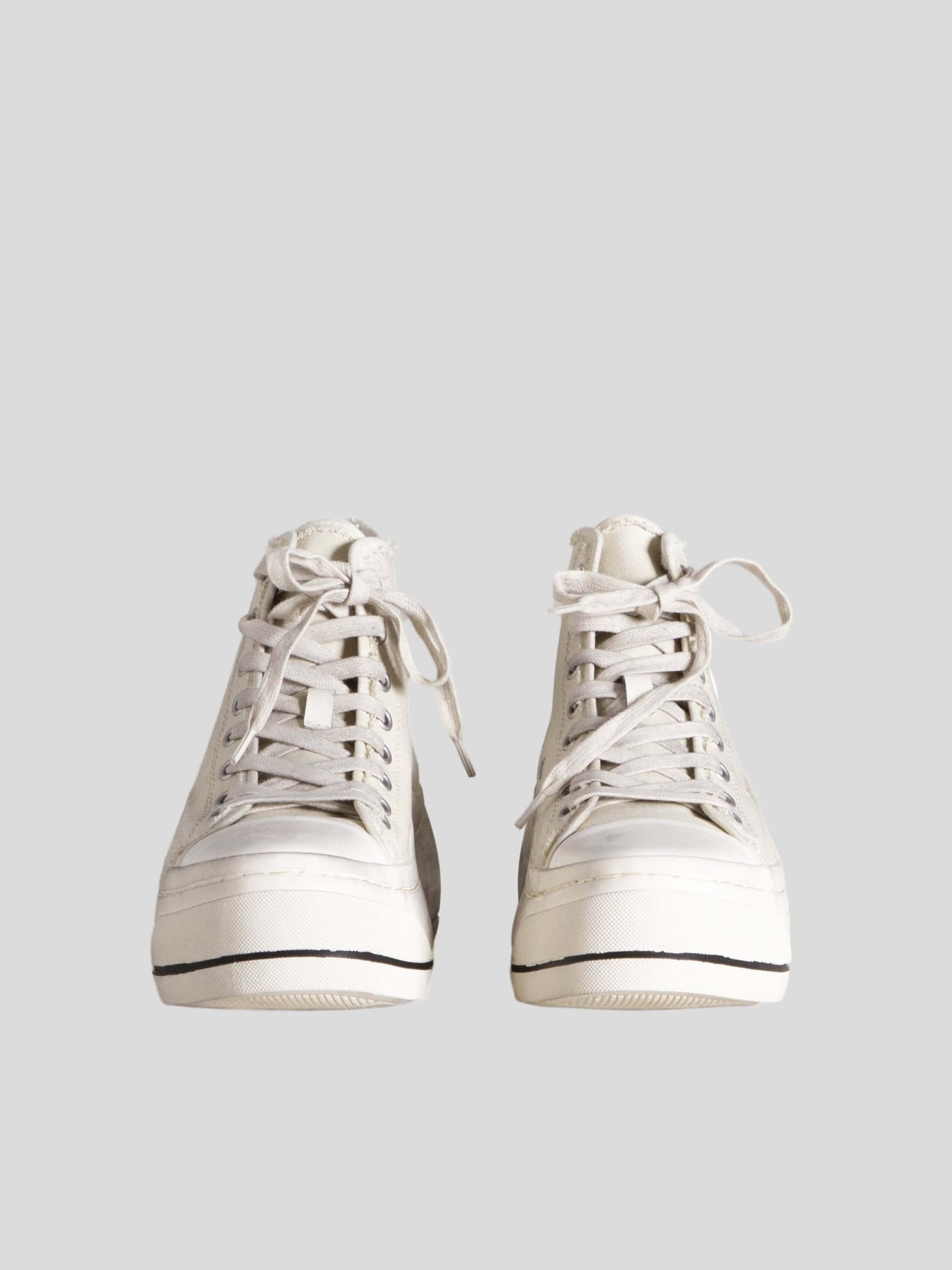 R13 Sneaker | High Top Sneaker Kurt in ecru-weiß | R13 S5029002 ecru / ADAM/EVE