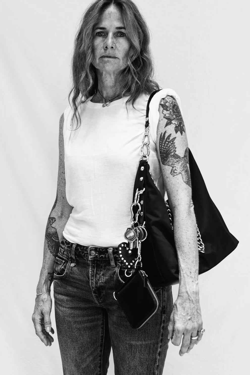 Harness Wallet Clip On in schwarz