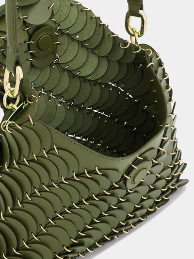 Pochette Tasche in khaki grün