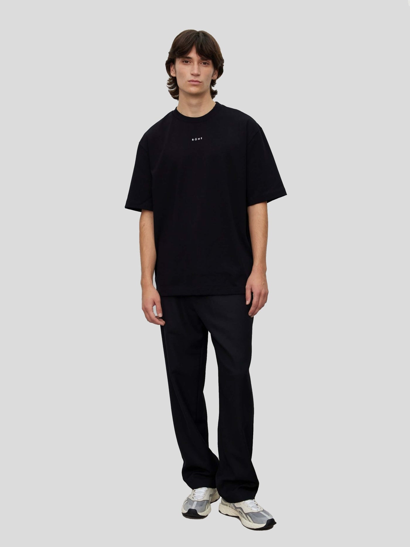 RÓHE Shirts & Polos | T-Shirt FREYE in schwarz | 301-22-024-138 noir / ADAM/EVE